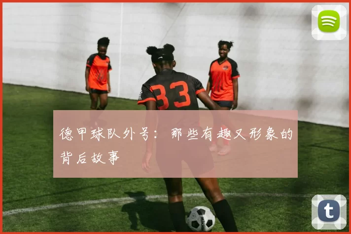 德甲球队外号：那些有趣又形象的背后故事