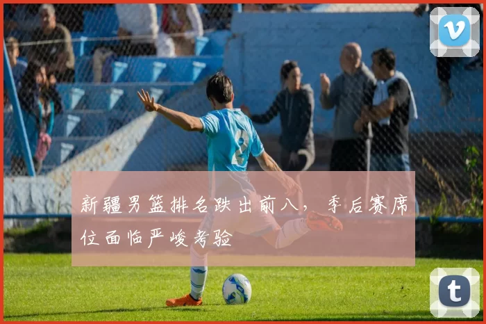 新疆男篮排名跌出前八，季后赛席位面临严峻考验